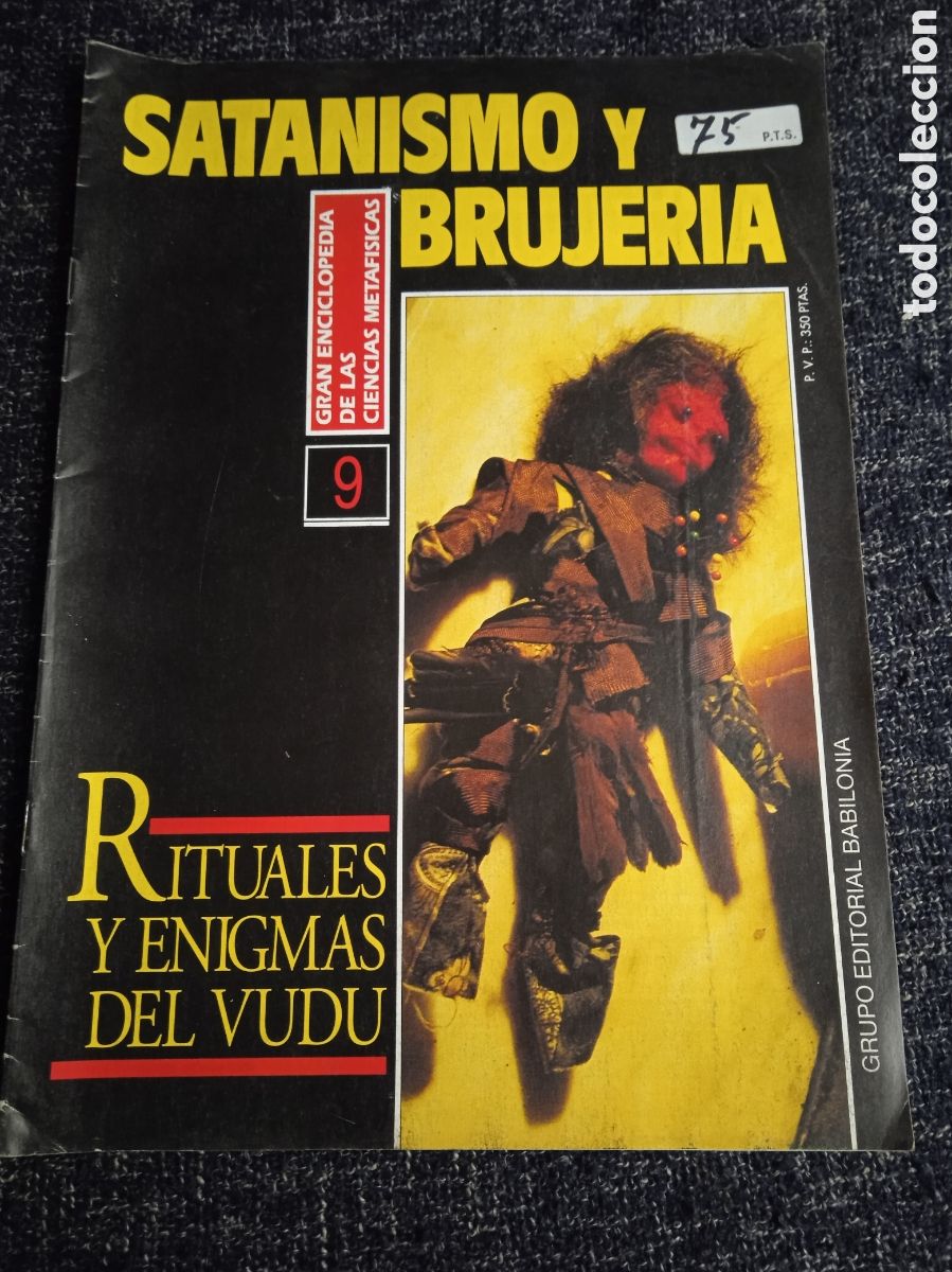 Coleccionismo de revistas y peri&oacute;dicos: FASCICULO SATANISMO Y BRUJERIA N&ordm; 9 RITUALES Y ENIGMAS DEL VUDU