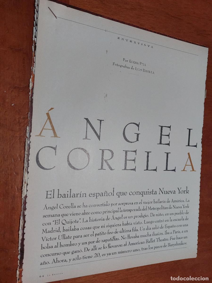 Collection Magazines and Newspapers: ANGEL CORELLA. BAILAR&Iacute;N. 4 P&Aacute;GINAS. ART&Iacute;CULO EXTRAIDO DE UNA REVISTA. GRAPA. COMPLETO