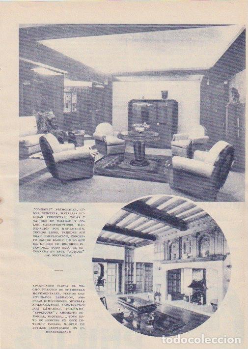 Coleccionismo de revistas y peri&oacute;dicos: * INTERIORISMO * DECORACI&Oacute;N * &iquest;Antiguo o moderno? -1933