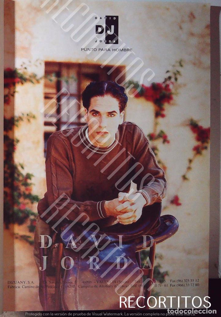 Coleccionismo de Revistas y Peri&oacute;dicos: david jorda moda anuncio publicidad