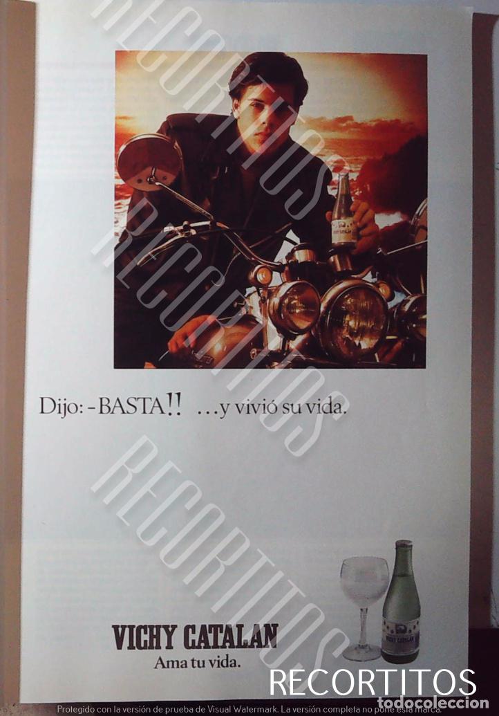 Coleccionismo de Revistas y Peri&oacute;dicos: vichy catalan agua anuncio publicidad