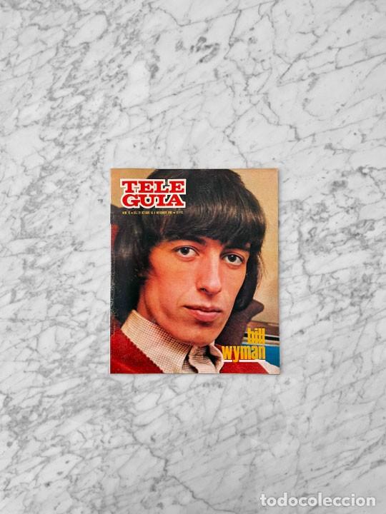 Coleccionismo de Revistas y Peri&oacute;dicos: TELE GUIA - 1966 - BILL WYMAN, TERESA GIMPERA, ROLLING STONES, CHANTAL KELLY, RICKY SHAYNE