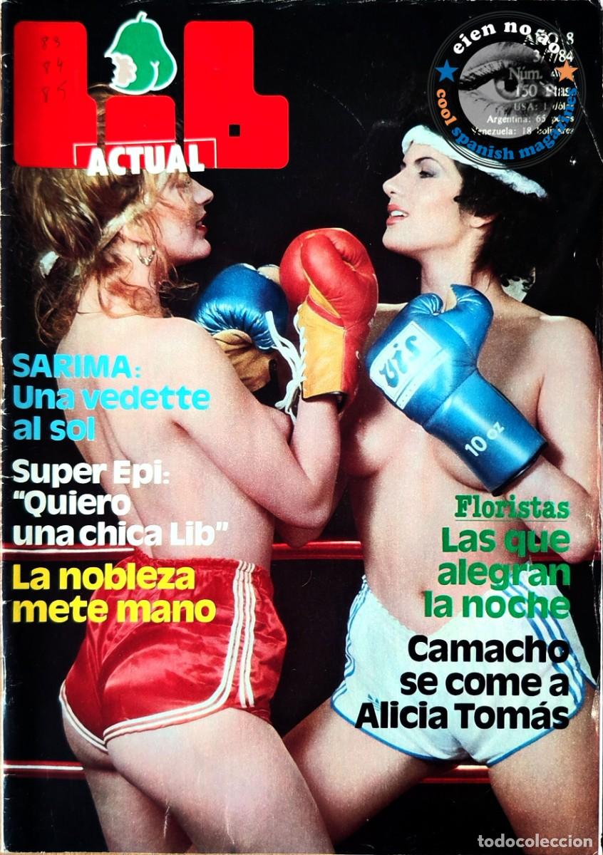 Collectionnisme de Revues et Journaux: LIB Actual # 1984 ~ Pamela PRATI Giada GERINI Alison BLACKBURN Vedette SARIMA Alicia TOMAS