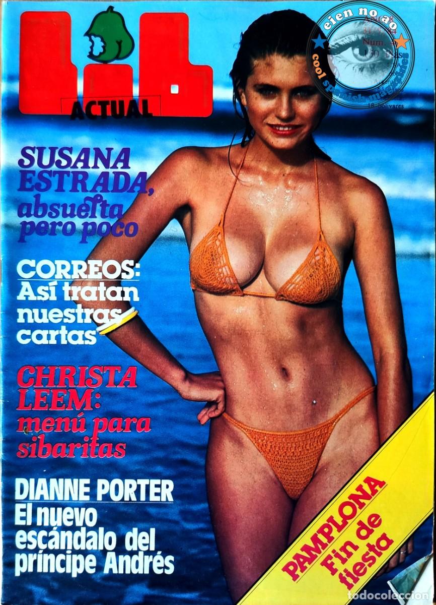 Coleccionismo de revistas y peri&oacute;dicos: LIB Actual # 1984 ~ Susana ESTRADA CHRISTA LEEM Sanfermines Ibiza EUGENIO entrevista