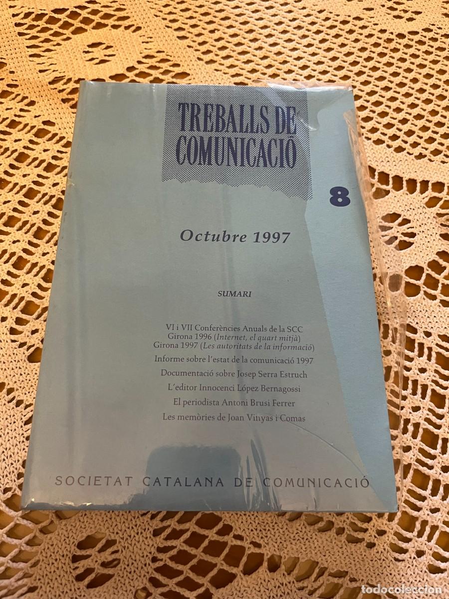 Coleccionismo de Revistas y Peri&oacute;dicos: Treballs de comunicaci&oacute; 8 Societat catalana de comunicaci&oacute;