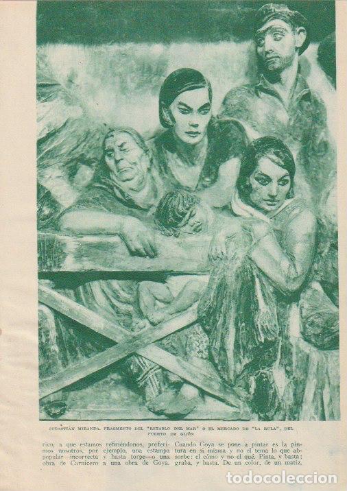 Coleccionismo de revistas y peri&oacute;dicos: * ARTE * Obras de Nicanor Pi&ntilde;ole, &Aacute;lvarez Sala, Sebasti&aacute;n Miranda, Lu&iacute;s Men&eacute;ndez Pidal - 1933