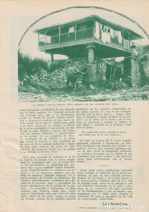 Coleccionismo de revistas y peri&oacute;dicos: * ASTURIAS / Luis Santullano* H&Oacute;RREO * - 1933