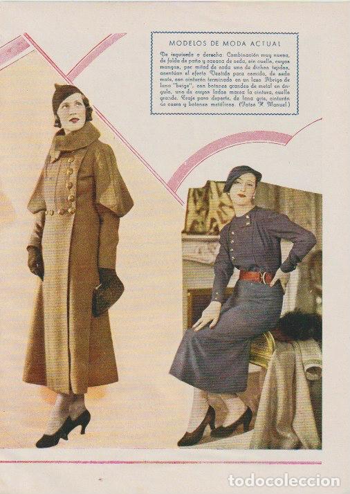 Coleccionismo de revistas y peri&oacute;dicos: * MODA FEMENINA * - 1933