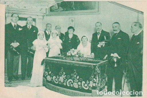 Coleccionismo de revistas y peri&oacute;dicos: Boda srta. Constance Drets y Drets y D. Constantino Gil y Luengo en los Jer&oacute;nimos - 1933