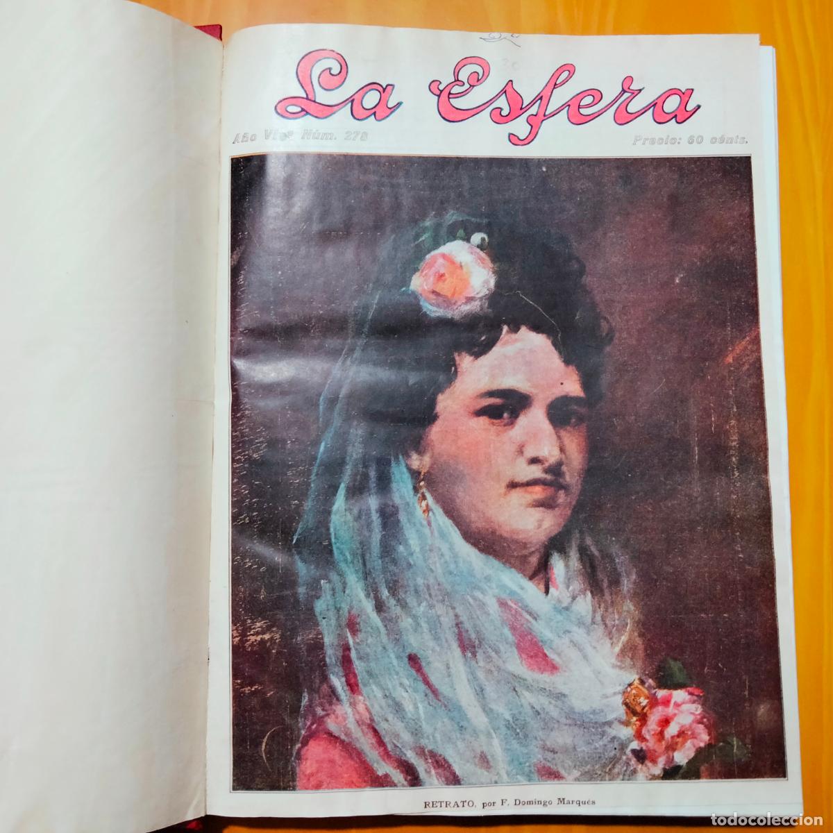 Coleccionismo de Revistas y Peri&oacute;dicos: La Esfera. Ilustraci&oacute;n mundial. 1919 tomo 2. N&uacute;meros 278 al 292.