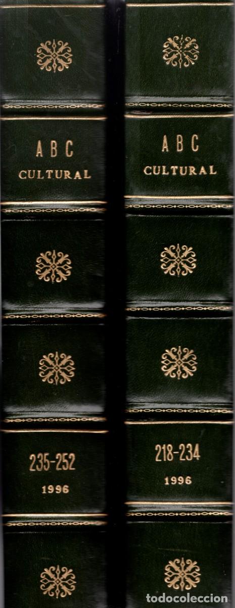 Coleccionismo de Revistas y Peri&oacute;dicos: ABC CULTURAL. Suplementos 218 a 234 (5/01/1996 a 28/04/1996) y 235 a 252 (3/05/1996 a 30/08/1996)