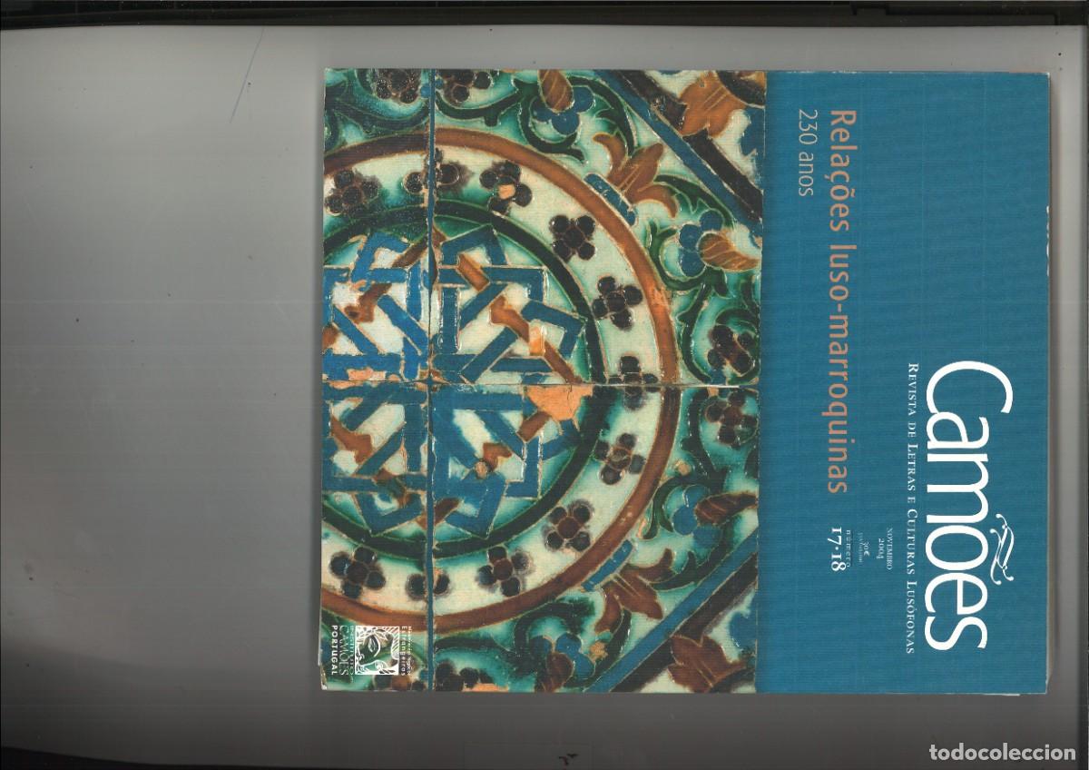 Colecionismo de Revistas e Jornais: CAMOES. REVISTA DE LETRAS E CULTURAS LUSOFONAS. NOVIEMBRE 2004. NUMERO 17-18