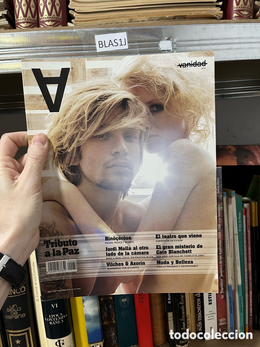 Coleccionismo de Revistas y Peri&oacute;dicos: Blas1J revista vanidad - abril 2002