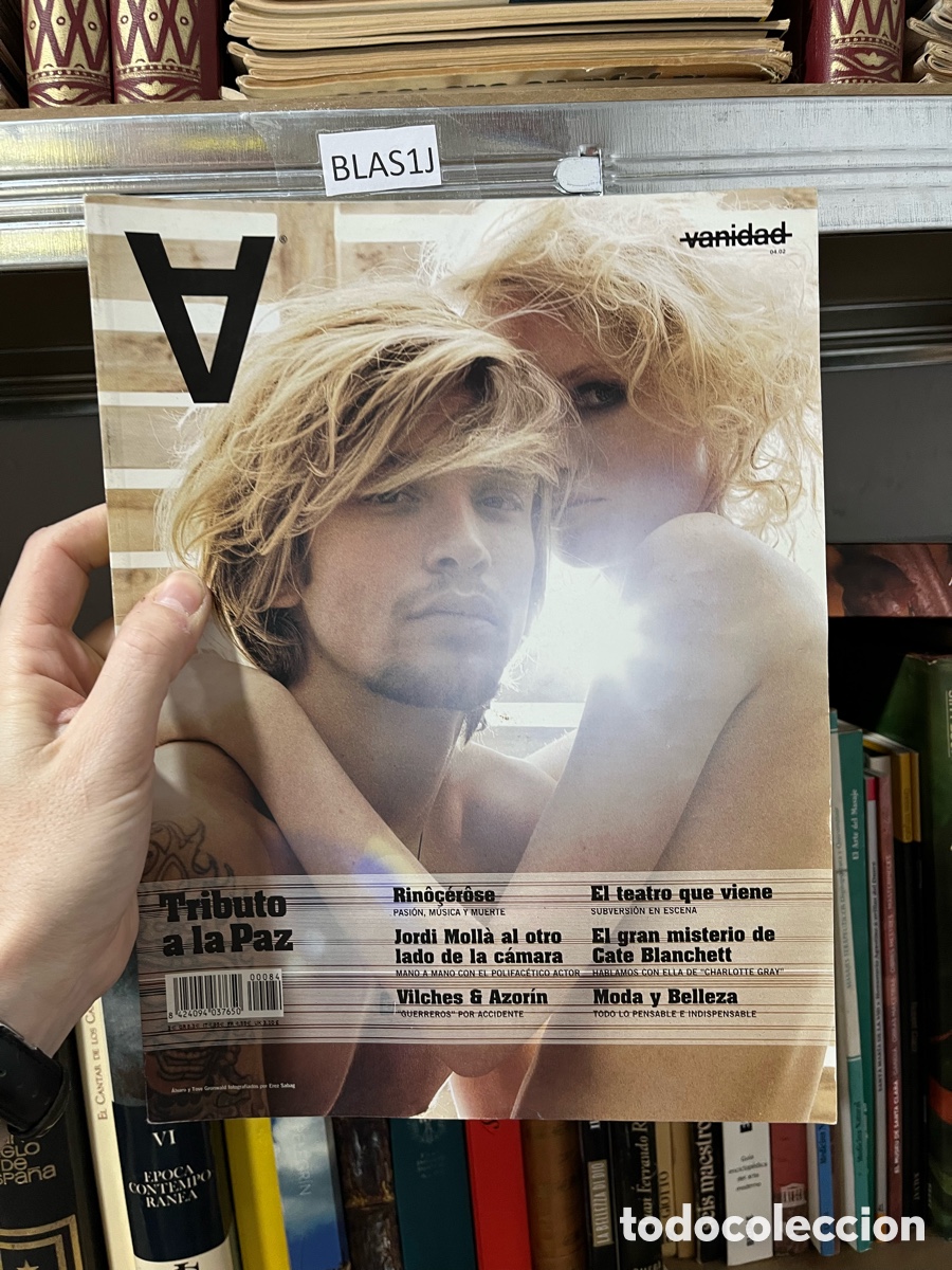 Coleccionismo de Revistas y Peri&oacute;dicos: Blas1J revista vanidad - abril 2002