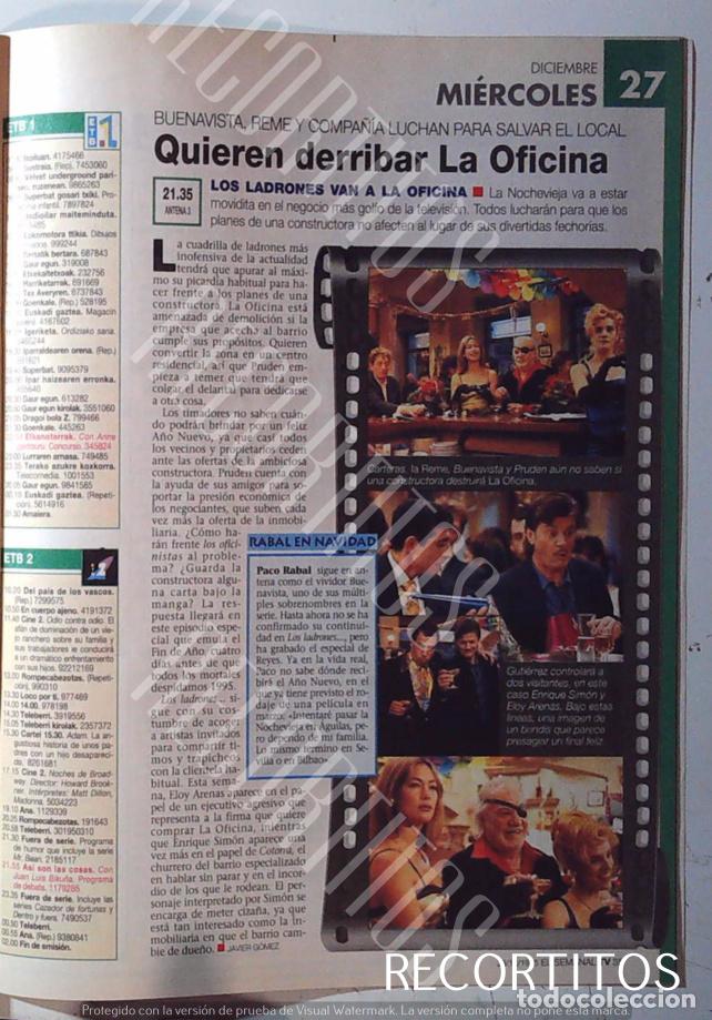 Coleccionismo de Revistas y Peri&oacute;dicos: MABEL LOZANO ANABEL ALONSO PACO RABAL ENRIQUE SIMON ELOY ARENAS QUIQUE SAN FRANCISCO