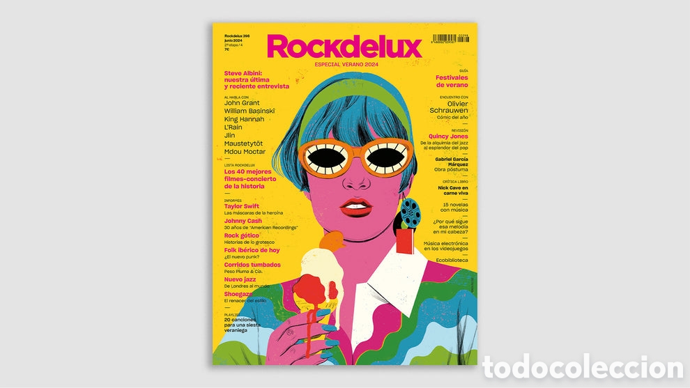 Coleccionismo de revistas y peri&oacute;dicos: Rockdelux 398 Nueva etapa - Especial Verano 2024.Junio 2024