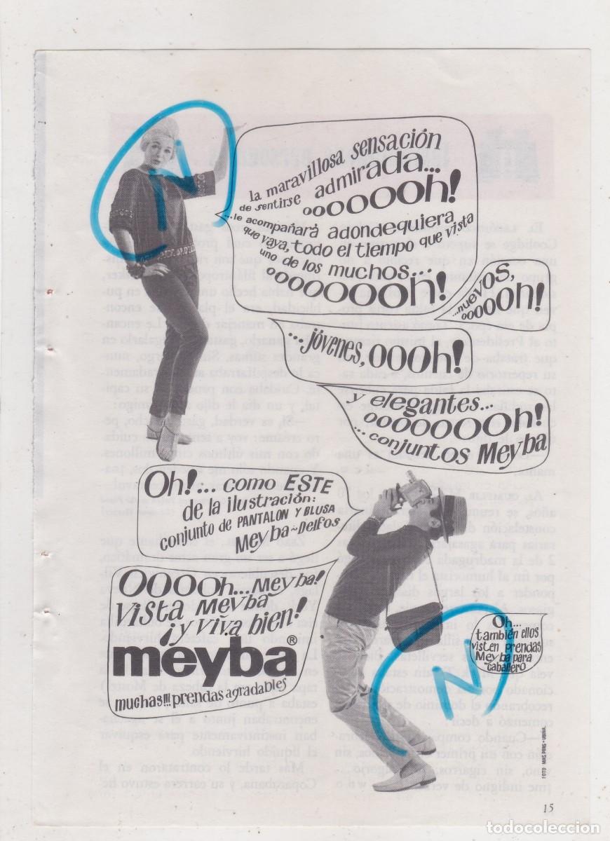 Sammeln von Zeitschriften und Zeitungen: PUBLICIDAD 1962. ANUNCIO MEYBA