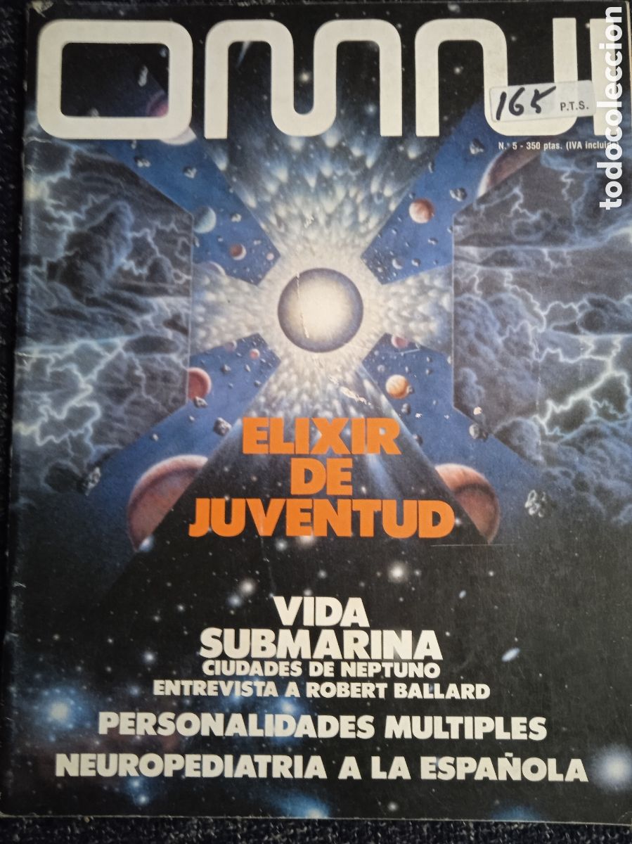 Collection Magazines and Newspapers: OMNI N&ordm; 5 - ELIXIR DE JUVENTUD, CIUDADES DE NEPTUNO - EN ESPA&Ntilde;OL