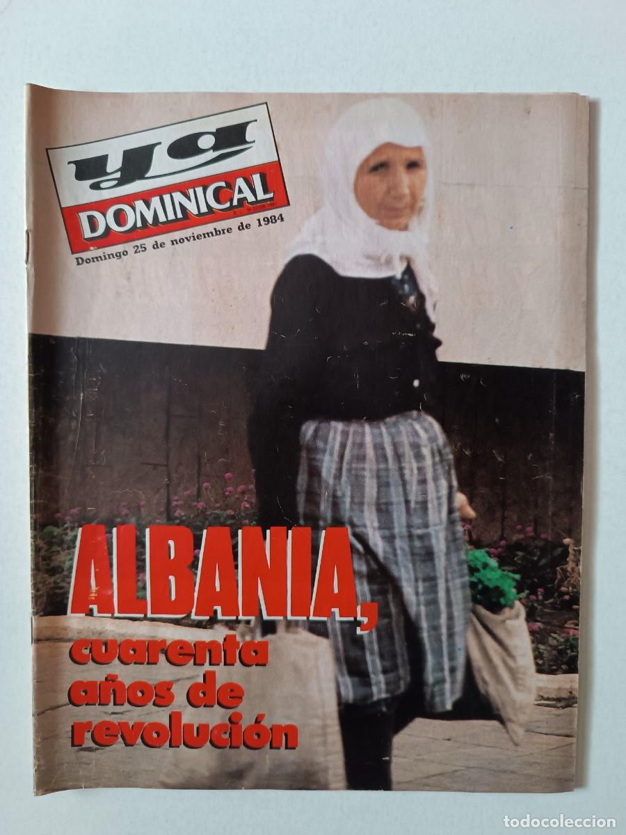 Coleccionismo de Revistas y Peri&oacute;dicos: Revista YA DOMINICAL 25 noviembre 1984 Dream Syndicate Bruce Springsteen Antonio Gasset Maria Rosa