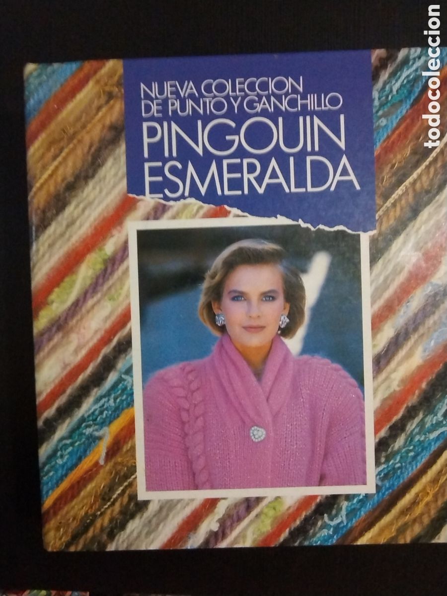 Coleccionismo de Revistas y Peri&oacute;dicos: Tomo uno nueva colecci&oacute;n de punto y ganchillo pingouin esmeralda