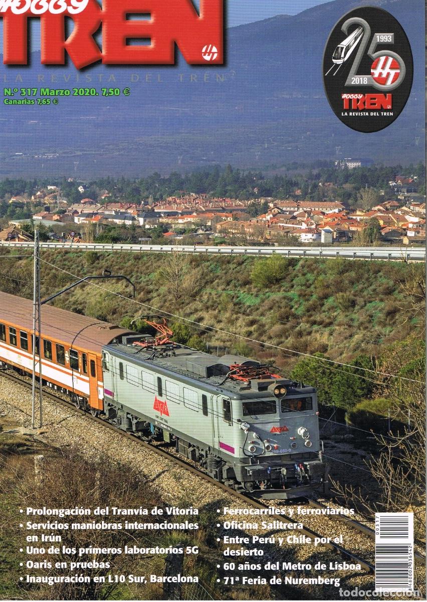 Coleccionismo de Revistas y Peri&oacute;dicos: REVISTA HOBBY TREN N&ordm; 317. MARZO 2020