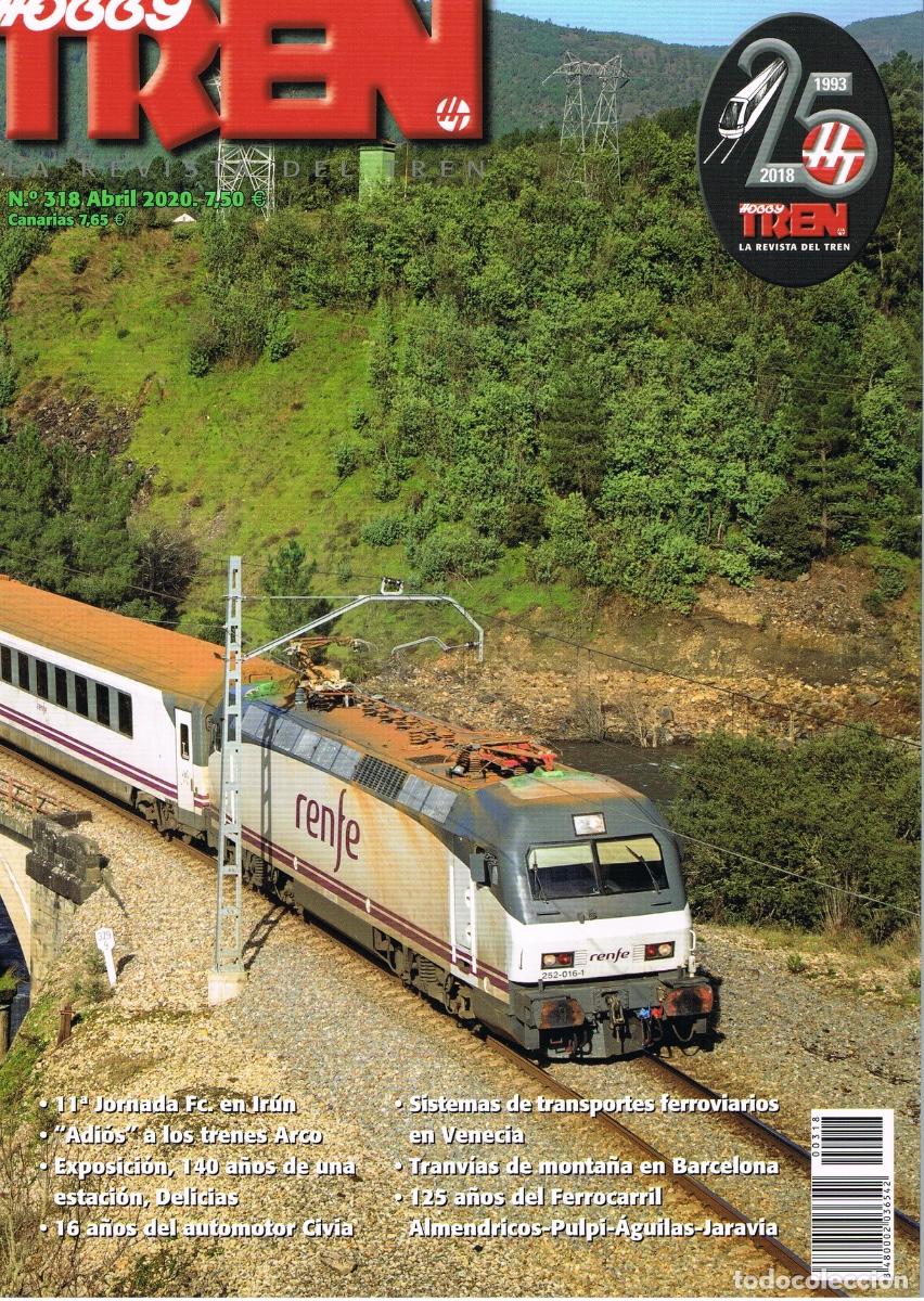 Coleccionismo de Revistas y Peri&oacute;dicos: REVISTA HOBBY TREN N&ordm; 318. ABRIL 2020