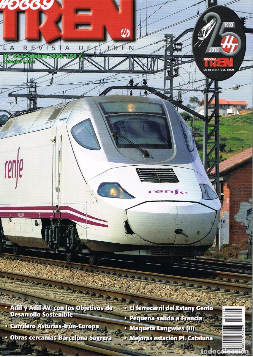 Coleccionismo de Revistas y Peri&oacute;dicos: REVISTA HOBBY TREN N&ordm; 324. OCTUBRE 2020