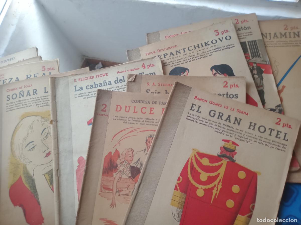 Collezionismo di Riviste e Giornali: 11 n&uacute;meros. Revistas Novelas y Cuentos. A&ntilde;os 40