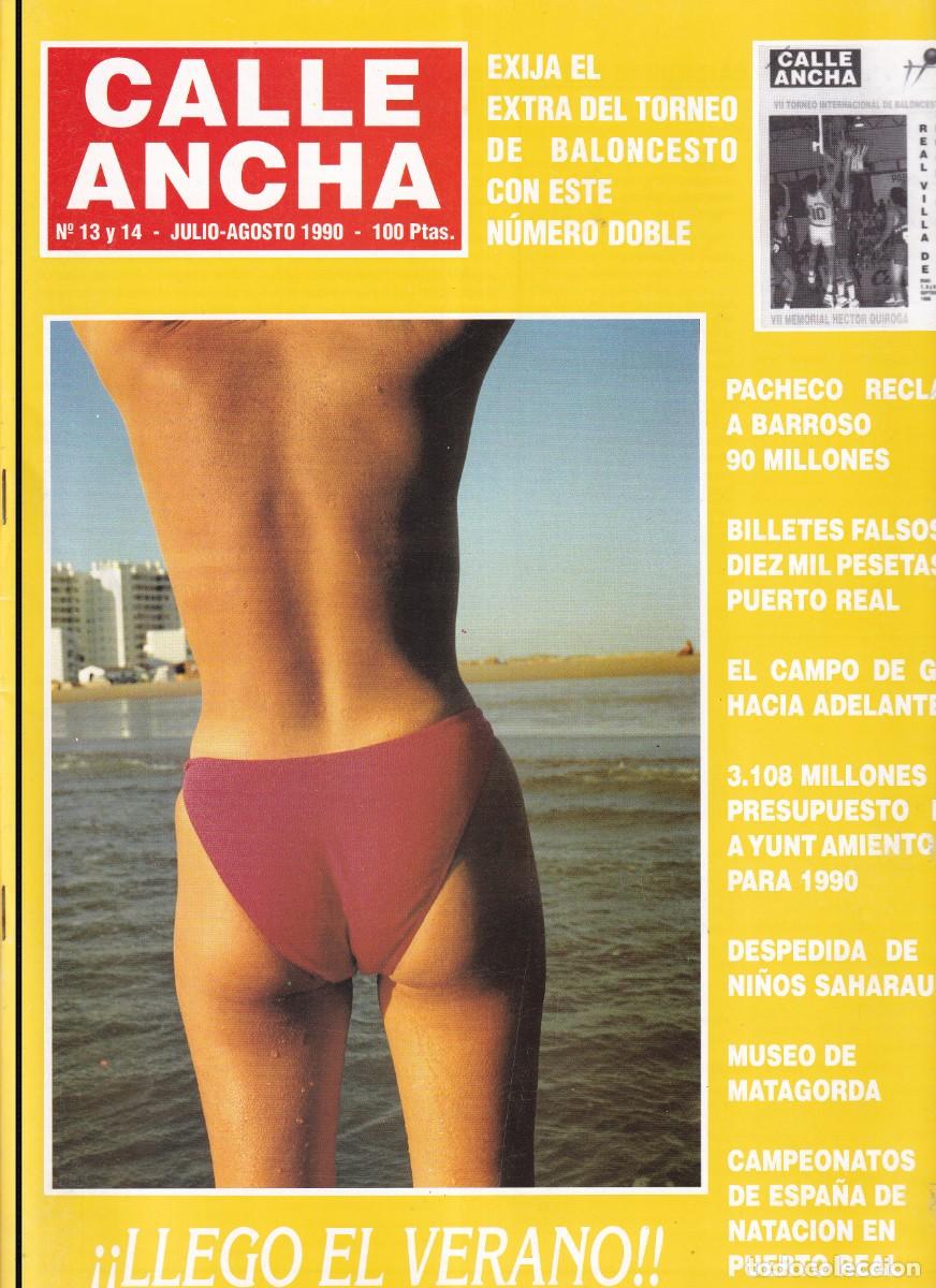 Coleccionismo de Revistas y Peri&oacute;dicos: REVISTA CALLE ANCHA N&ordm; 13-14 - PUERTO REAL - SIN EL EXTRA - A&Ntilde;O 1990