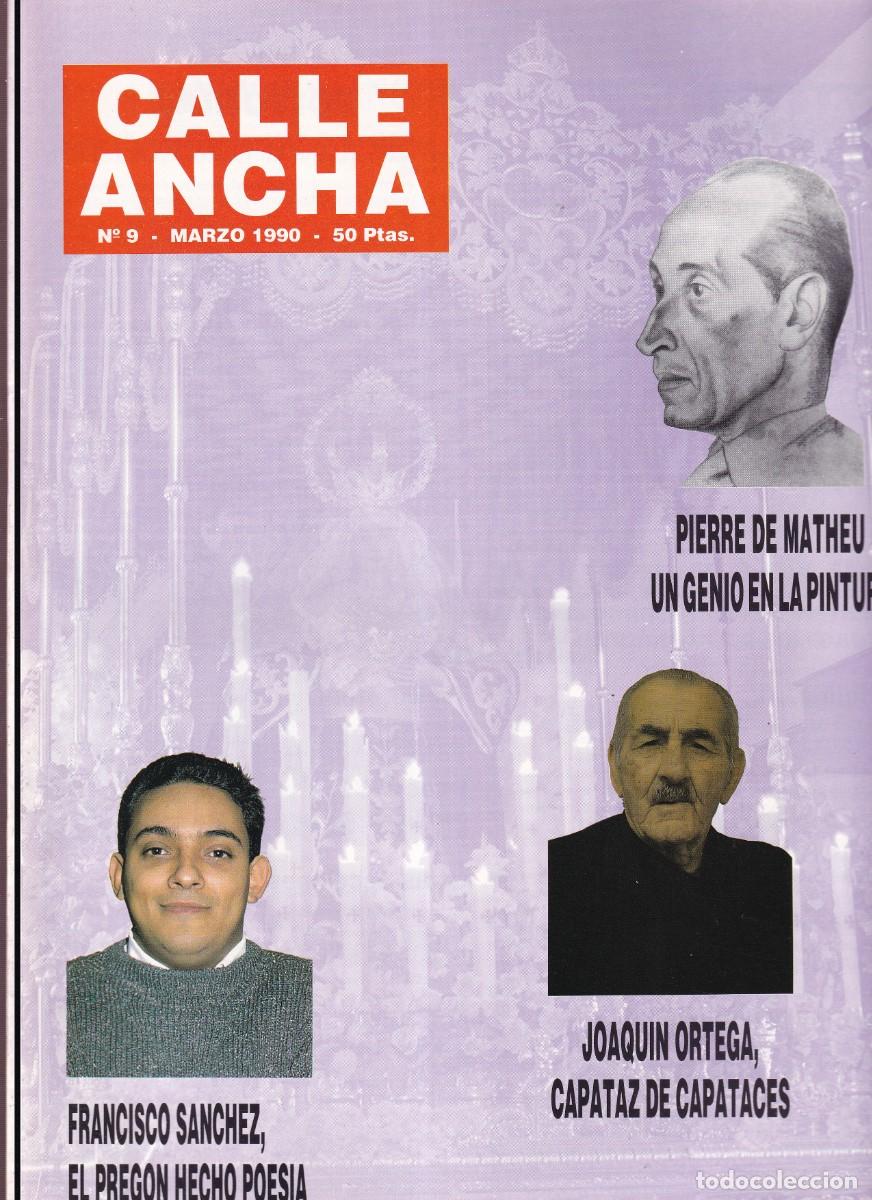 Coleccionismo de Revistas y Peri&oacute;dicos: REVISTA CALLE ANCHA N&ordm; 9 - PUERTO REAL - A&Ntilde;O 1990