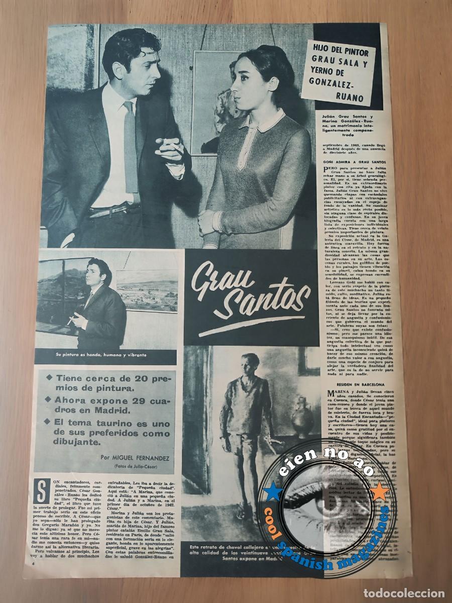 Coleccionismo de revistas y peri&oacute;dicos: DIGAME # 1967 ~ GRAU SANTOS pintor