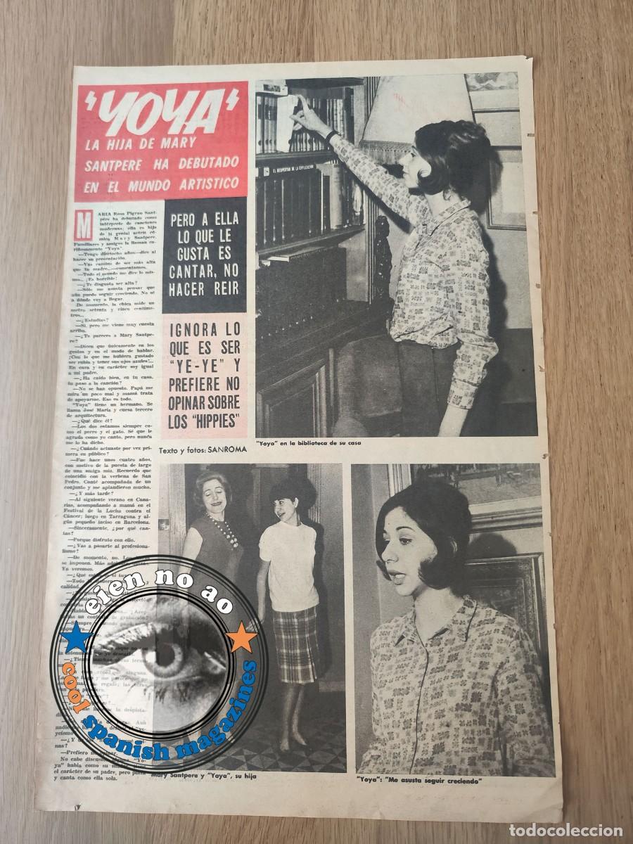 Coleccionismo de revistas y peri&oacute;dicos: DIGAME # 1967 ~ YOYA la hija de MARY SANTPERE