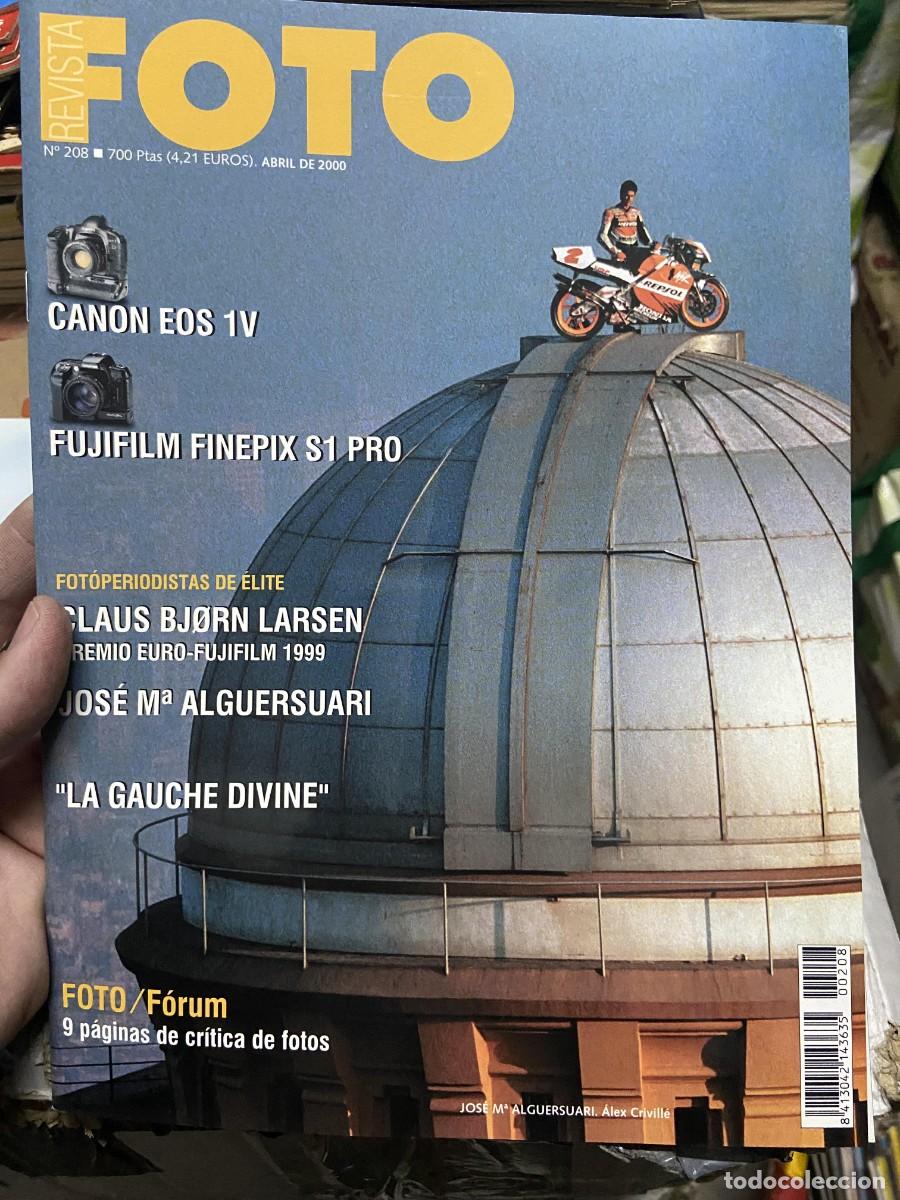 Collection Magazines and Newspapers: REVISTA FOTOGRAFIA FOTO # 208 ABRIL 2000 JOSE MARIA ALGUERSUARI ALEX CRIVILLE CLAUS BJORN LARSEN
