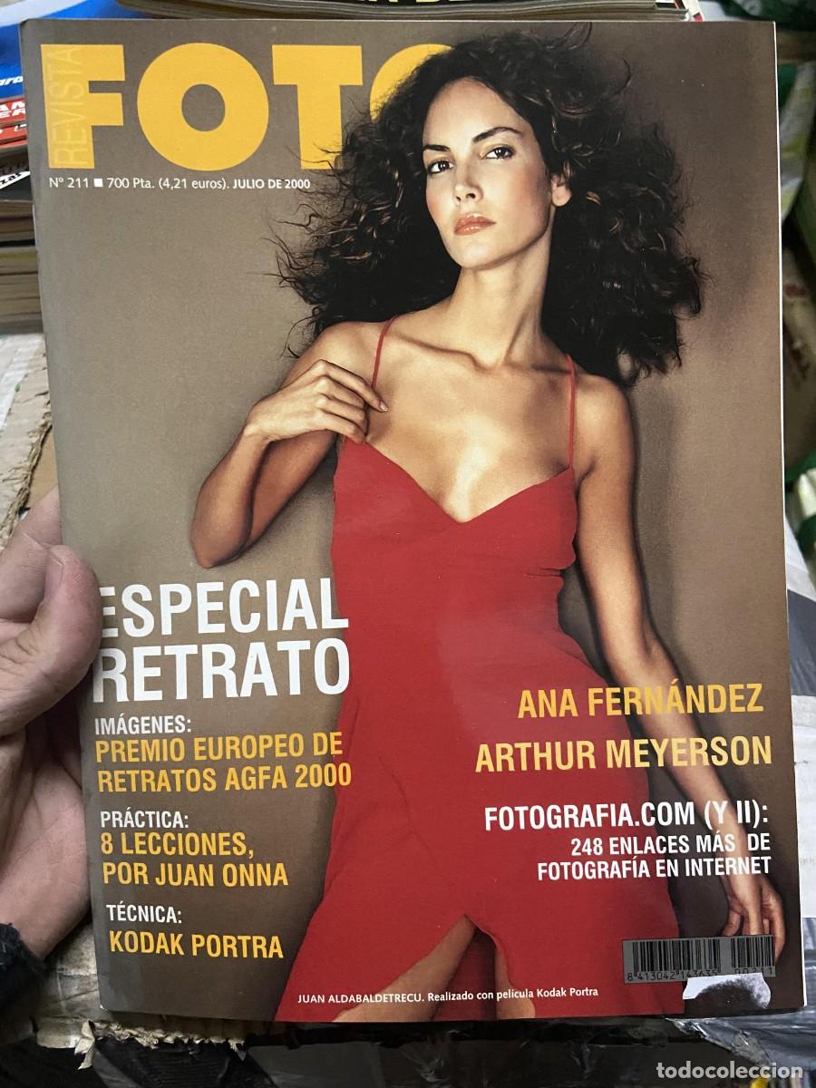Collectionnisme de Revues et Journaux: REVISTA FOTOGRAFIA FOTO # 211 JULIO 2000 ANA FERNANDEZ ARTHUR MEYERSON JUAN ALDABALDETRECU JUAN ONNA