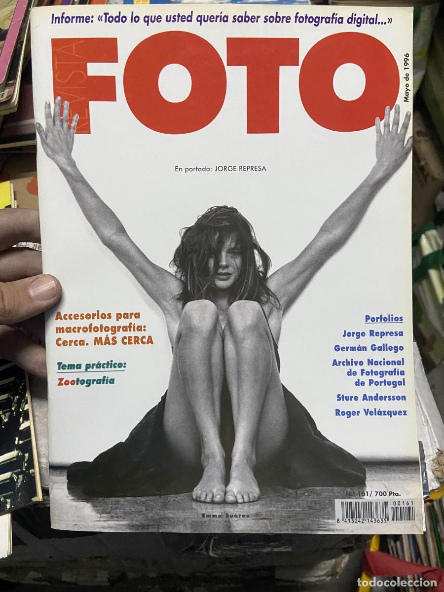 Collectionnisme de Revues et Journaux: REVISTA FOTO # 161 MAYO 1996 FOTOGRAFIA JORGE REPRESA EMMA SUAREZ GERMAN GALLEGO STURE ANDERSSON