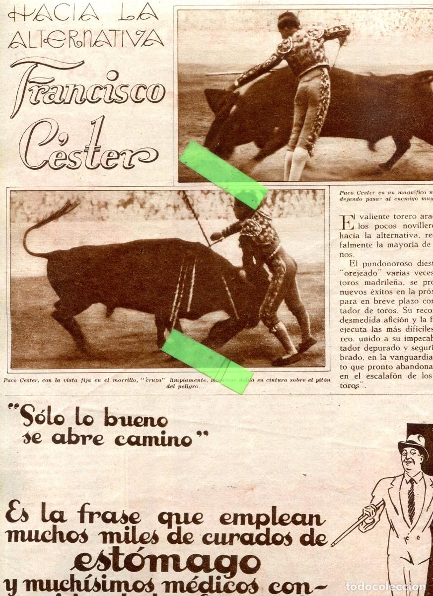 Collection Magazines and Newspapers: REVISTA A&Ntilde;O 1931 PACO FRANCISCO CESTER LA DULA PASTORES MUSEO MARITIMO DE SANTANDER PEDROCHES