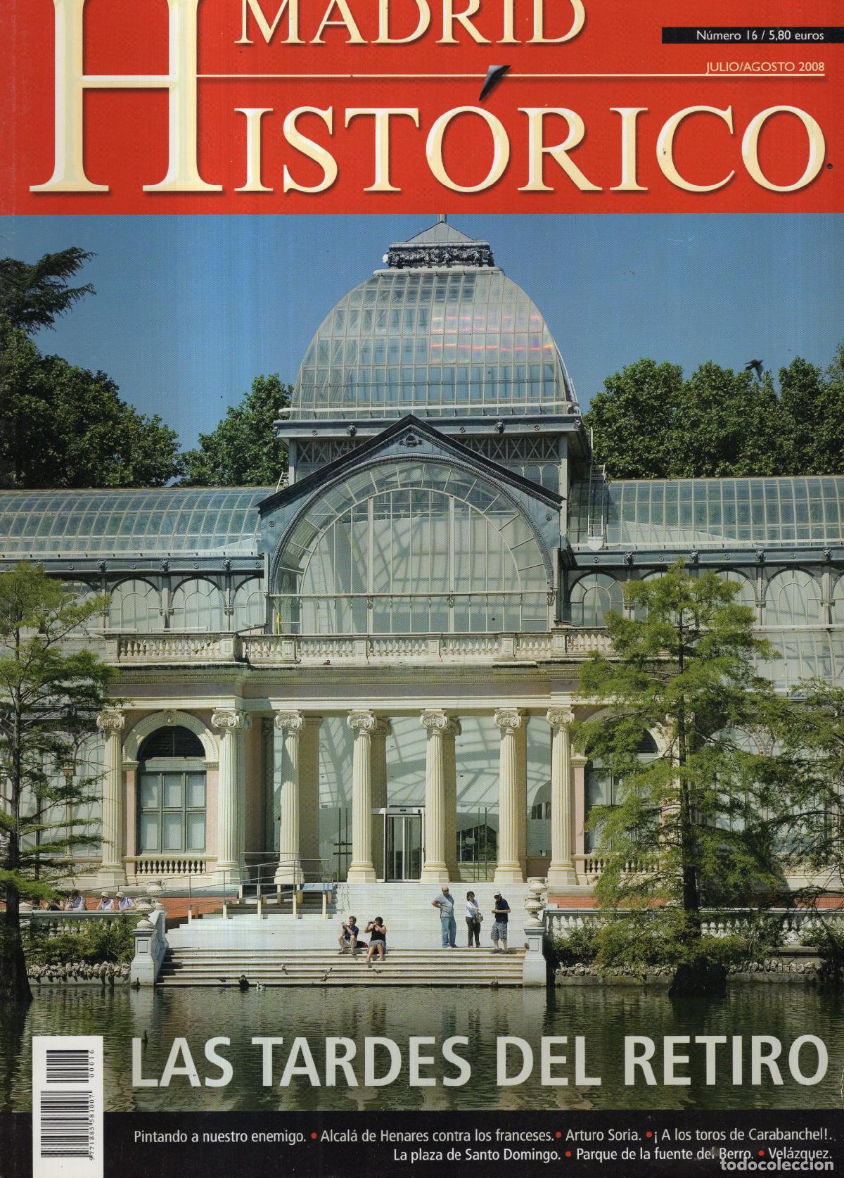 Coleccionismo de revistas y peri&oacute;dicos: REVISTA MADRID HISTORICO N&ordm; 16 LAS TARDES DEL RETIRO - BUEN ESTADO - OFI15J