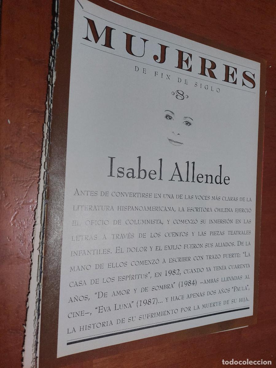 Collection Magazines and Newspapers: ISABEL ALLENDE. MUJERES DE SIGLO 8. 4 P&Aacute;GINAS. ARTICULO. EXTRAIDO DE REVISTA. COMPLETO