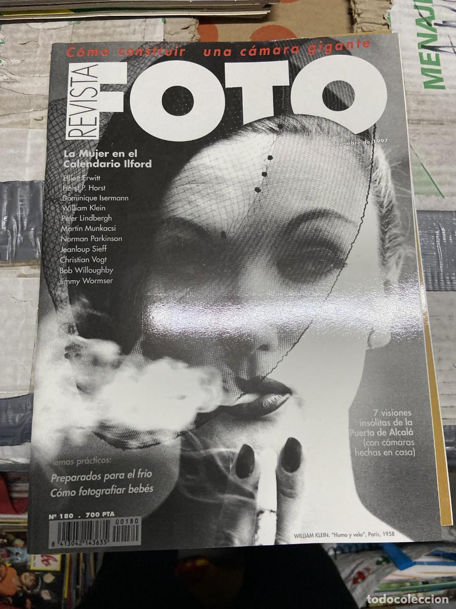 Collectionnisme de Revues et Journaux: REVISTA FOTOGRAFIA FOTO # 180 DICIEMBRE 1997 ILFORD ELLIOT ERWITT HORST P. HORST WILLIAM KLEIN