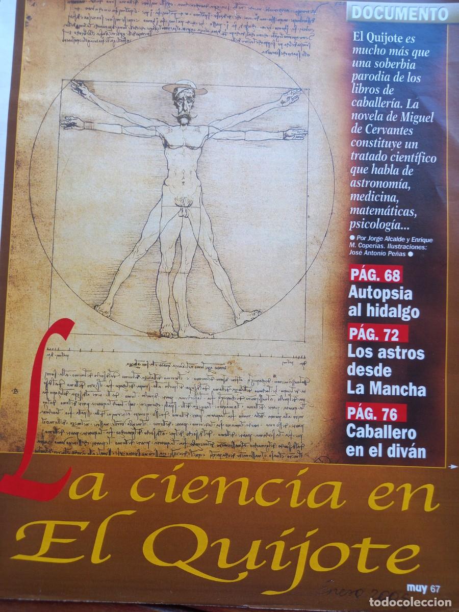 Coleccionismo de Revistas y Peri&oacute;dicos: CIENCIA EN EL QUIJOTE: MEDICINA ASTRONOMIA ASTROLOGIA PSICOLOGIA 10 PAGINAS DE MUY INTERESANTE, 2005