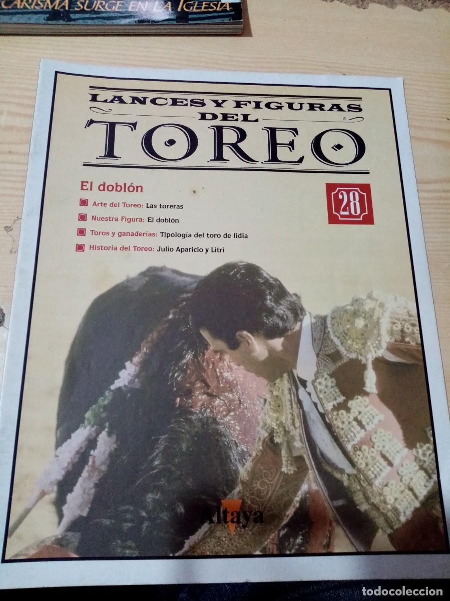 Coleccionismo de Revistas y Peri&oacute;dicos: FASCICULO N&ordm; 27 Y 28. LANCES Y FIGURAS DEL TOREO. ALTAYA. CRT.