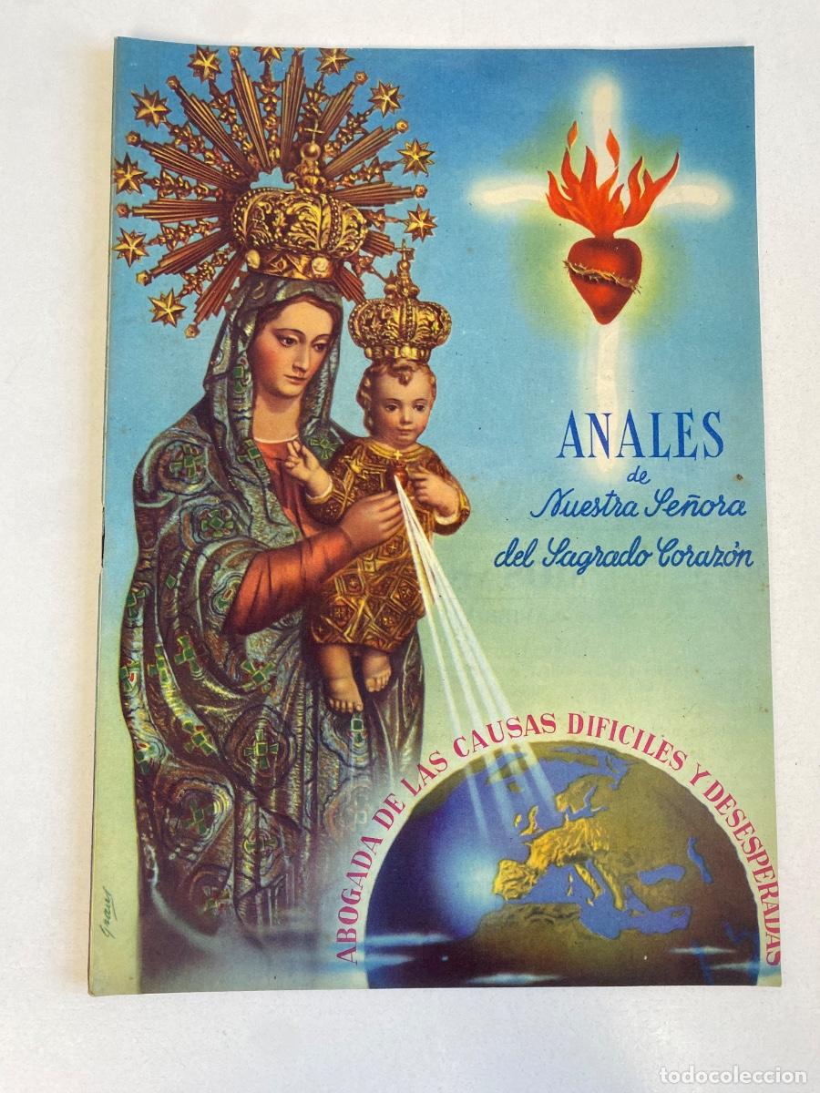 Coleccionismo de Revistas y Peri&oacute;dicos: ANALES de Nuestra Se&ntilde;ora del Sagrado Corazon - abril 1957 - ver fotos