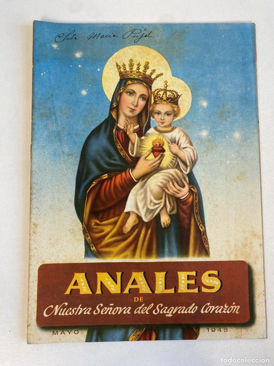 Coleccionismo de Revistas y Peri&oacute;dicos: ANALES de Nuestra Se&ntilde;ora del Sagrado Corazon - mayo 1948 - ver fotos