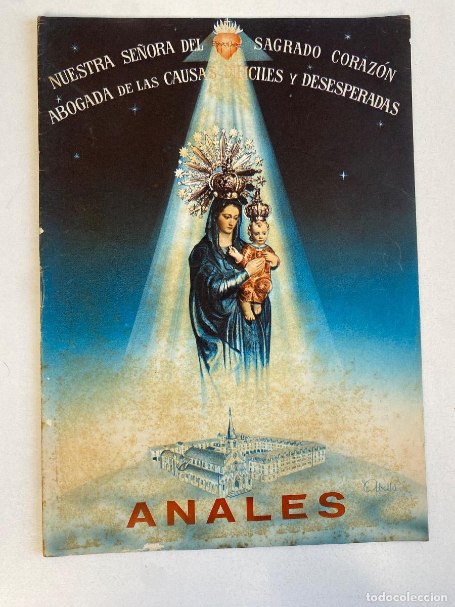 Coleccionismo de Revistas y Peri&oacute;dicos: ANALES de Nuestra Se&ntilde;ora del Sagrado Corazon - octubre 1955 - ver fotos