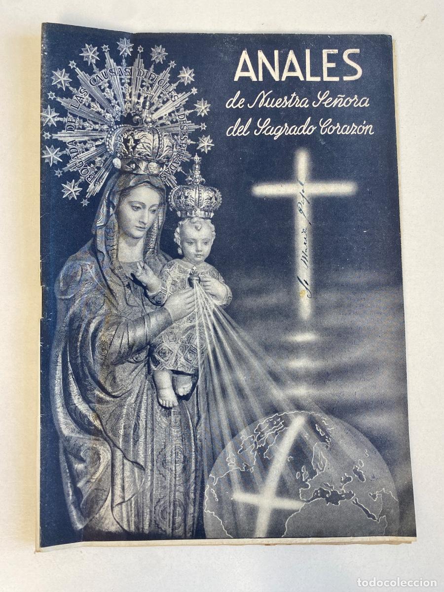 Coleccionismo de Revistas y Peri&oacute;dicos: ANALES de Nuestra Se&ntilde;ora del Sagrado Corazon - junio 1954 - ver fotos