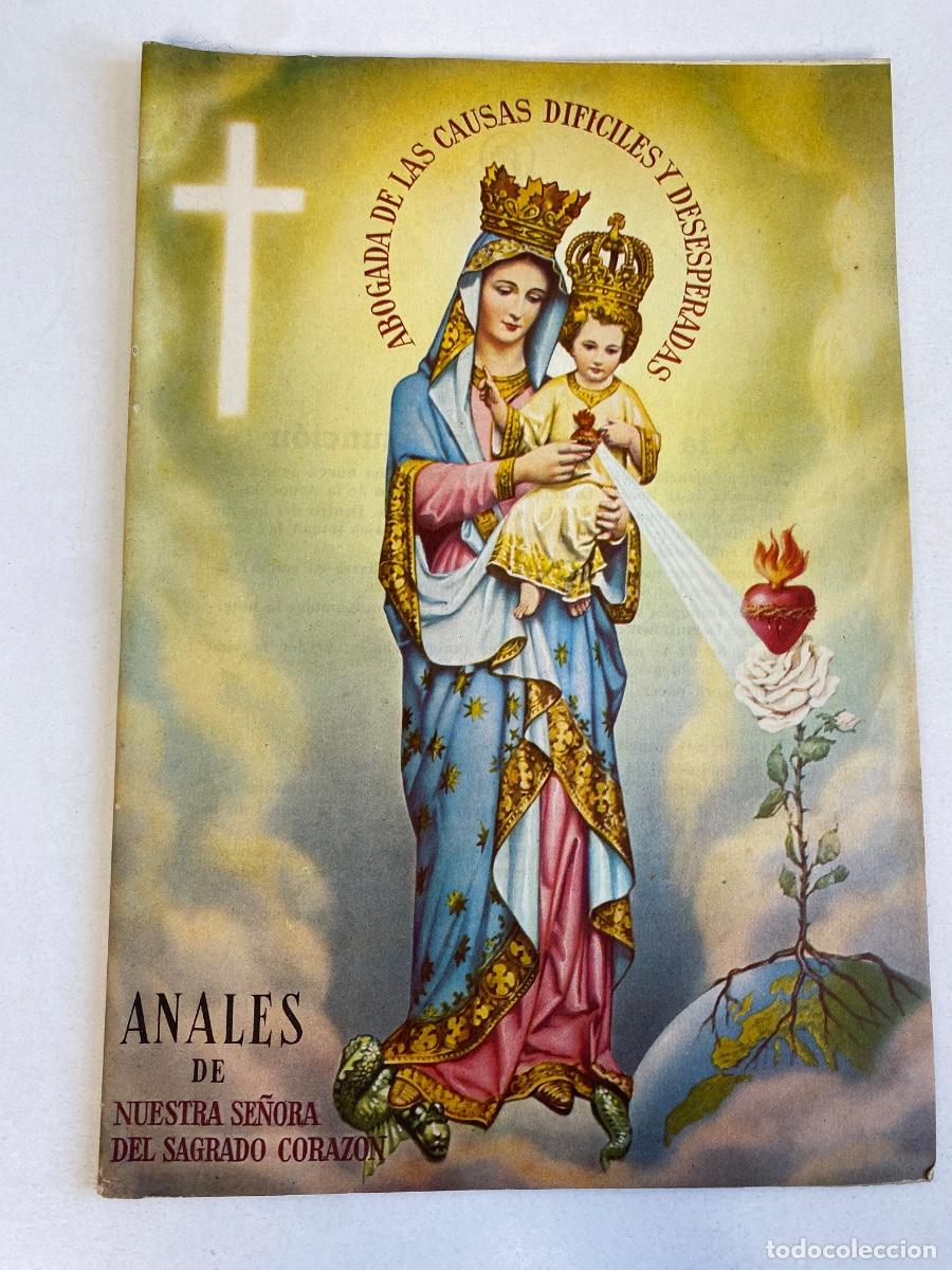 Coleccionismo de Revistas y Peri&oacute;dicos: ANALES de Nuestra Se&ntilde;ora del Sagrado Corazon - julio agosto 1958 - ver fotos