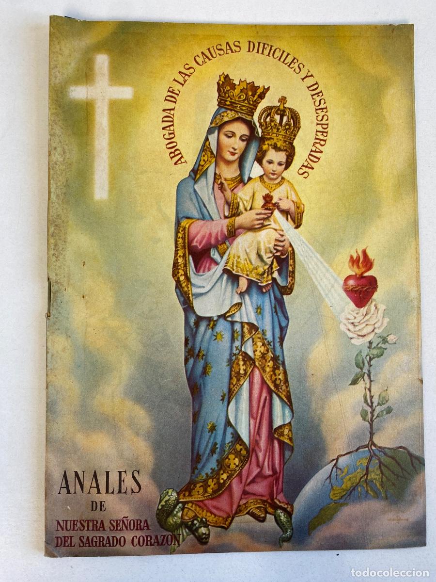 Coleccionismo de Revistas y Peri&oacute;dicos: ANALES de Nuestra Se&ntilde;ora del Sagrado Corazon - enero 1959 - ver fotos