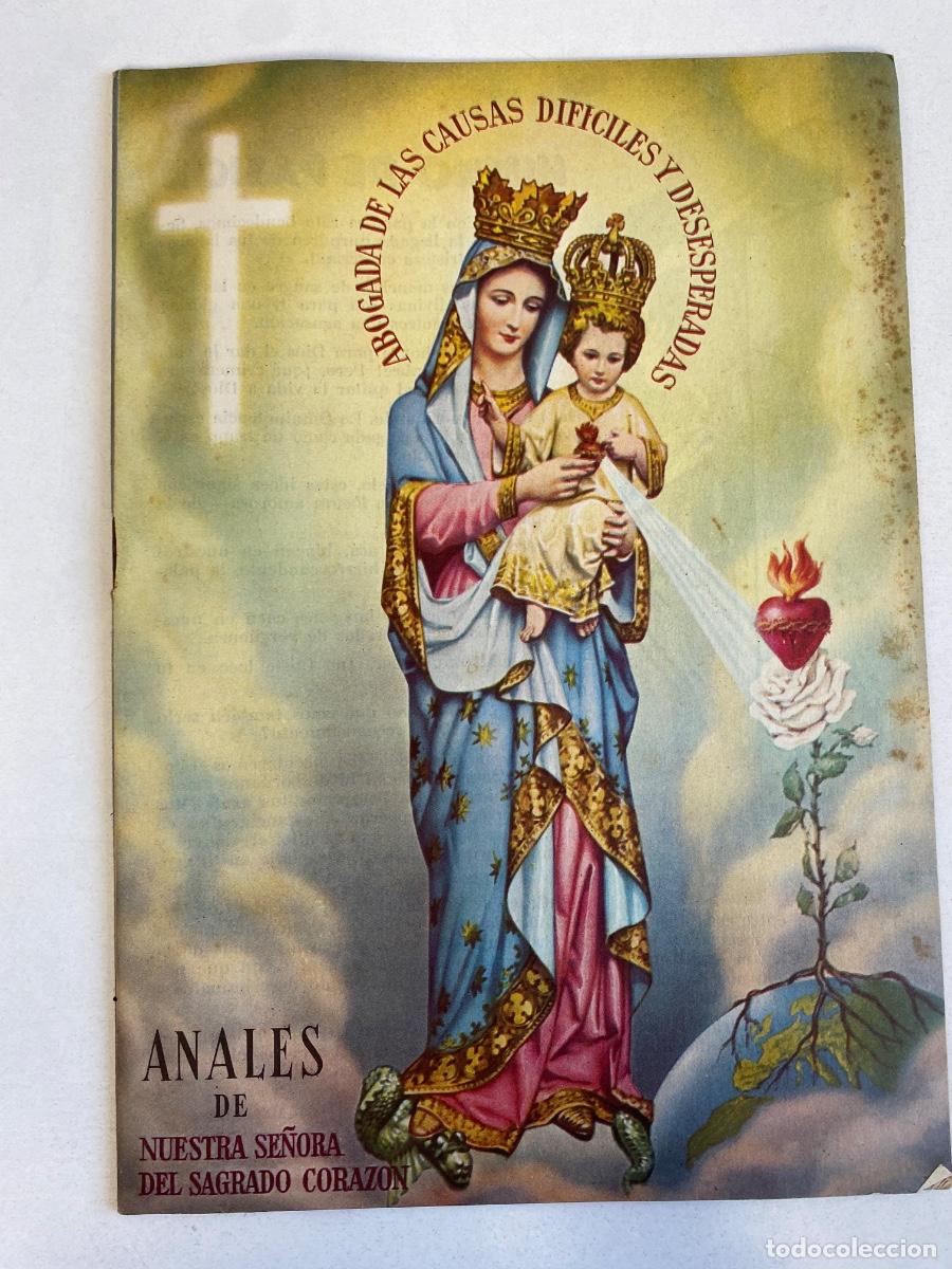 Coleccionismo de Revistas y Peri&oacute;dicos: ANALES de Nuestra Se&ntilde;ora del Sagrado Corazon - abril 1958 - ver fotos