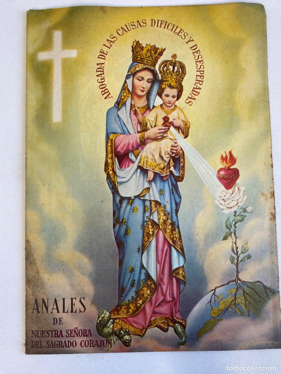 Coleccionismo de Revistas y Peri&oacute;dicos: ANALES de Nuestra Se&ntilde;ora del Sagrado Corazon - mayo 1958 - ver fotos