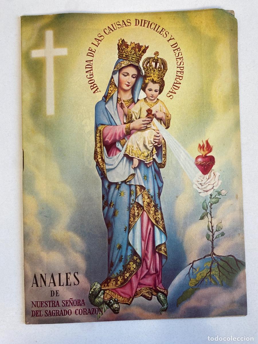 Coleccionismo de Revistas y Peri&oacute;dicos: ANALES de Nuestra Se&ntilde;ora del Sagrado Corazon - junio 1958 - ver fotos